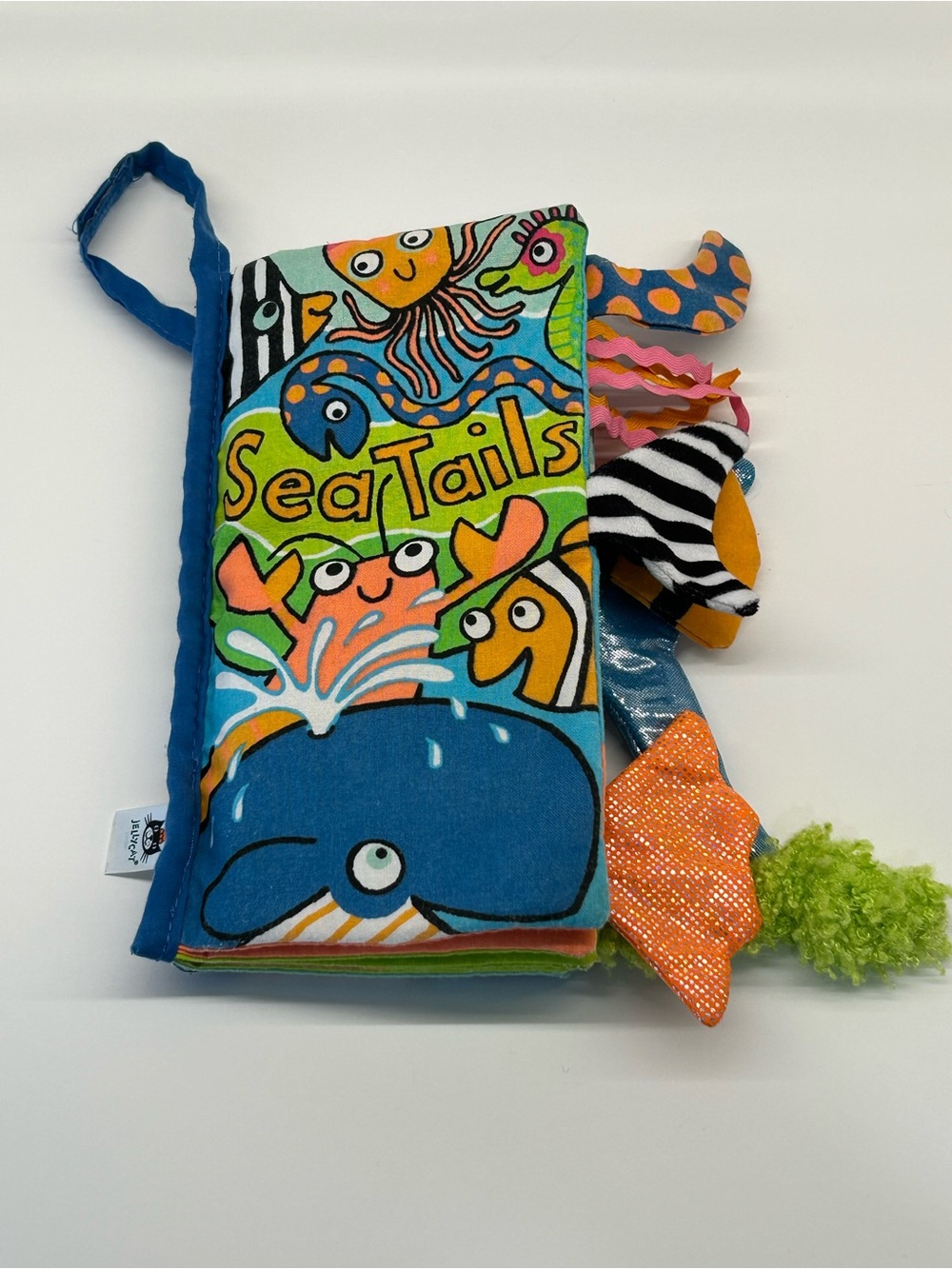 Jellycat Activity Tails Soft Book Series Sea Tails